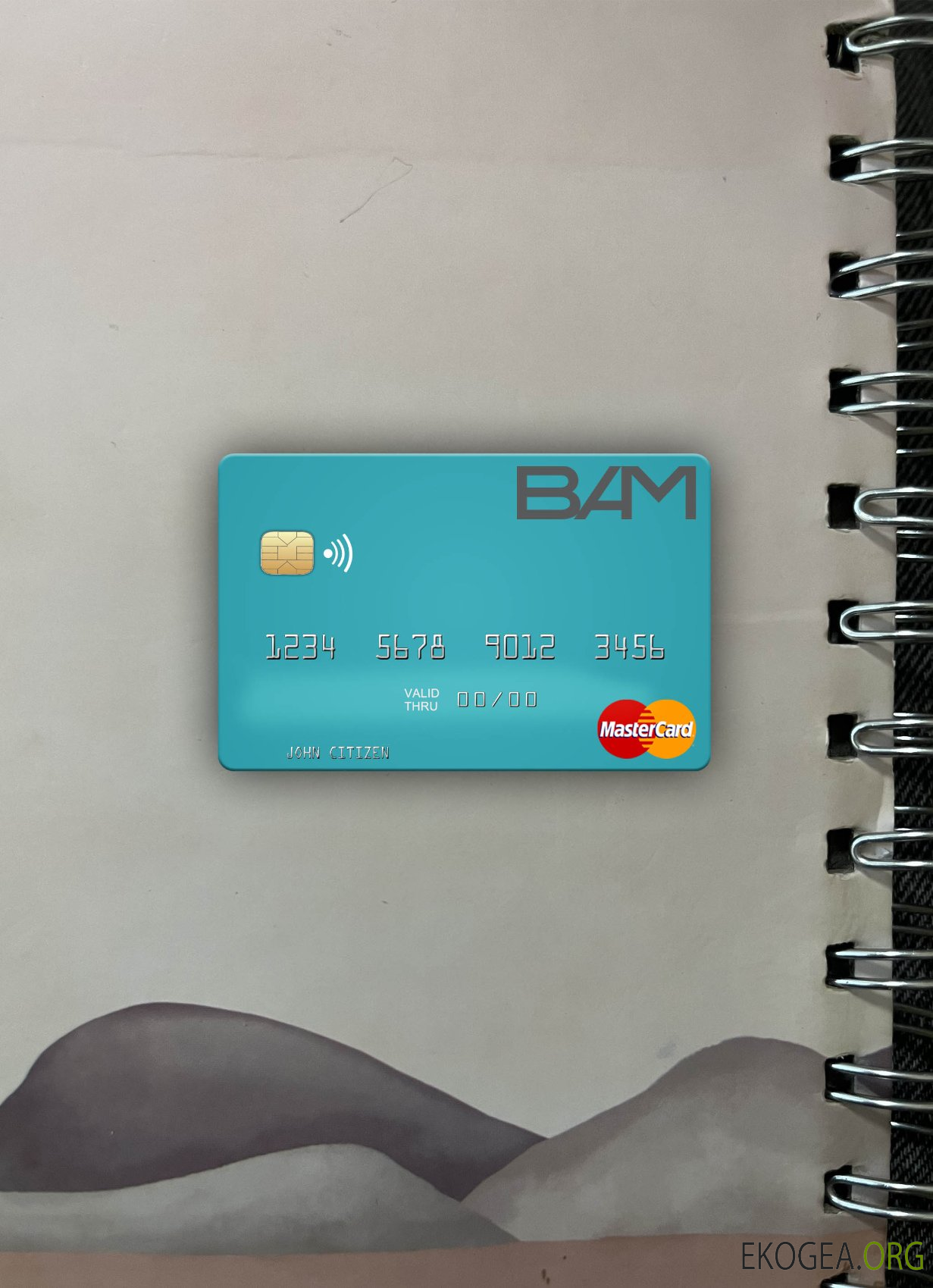 Guatemala Banco Agromercantil mastercard photolook recto